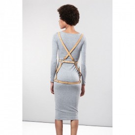 Бежевая упряжь ARROW DRESS HARNESS