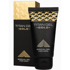 Гель для увеличения члена Titan Gel Gold Tantra - 50 мл.